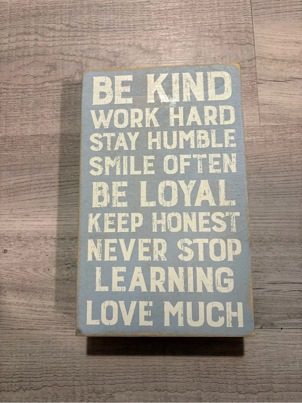 Be Kind Small Wooden Sign